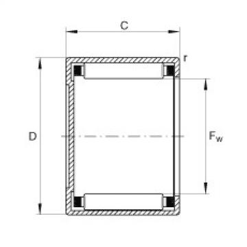 Rodamiento BCE1112 INA