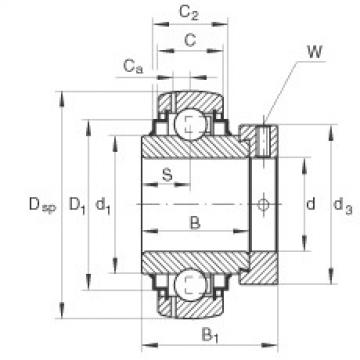 Rodamiento GE25-KRR-B INA