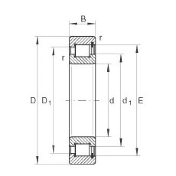 Rodamiento SL182212 INA