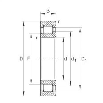 Rodamiento SL192314 INA