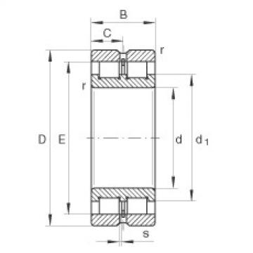 Rodamiento SL024848 INA