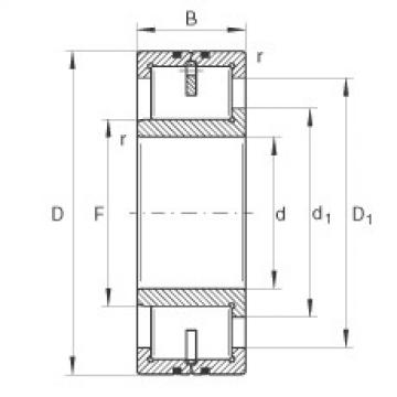 Rodamiento LSL192318-TB INA