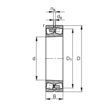 Rodamientos 240/850-B-K30-MB FAG