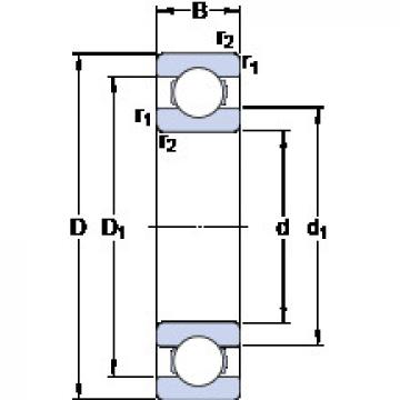 Rodamiento 6268 MA SKF