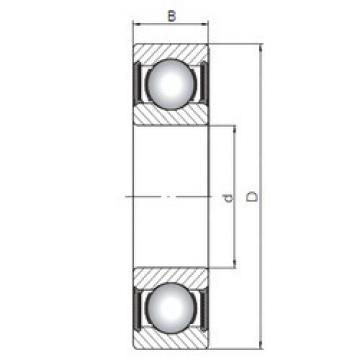 Rodamiento 63317-2RS ISO