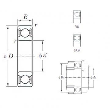 Rodamiento 6309-2RU KOYO