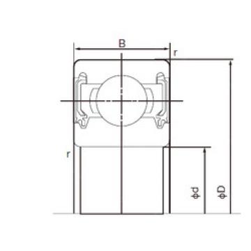 Rodamiento 6204-2NKE NACHI