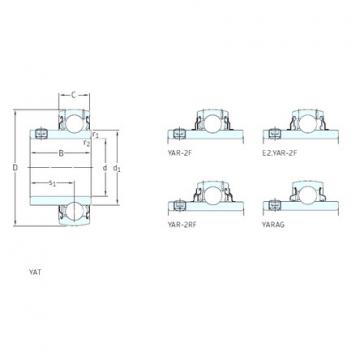 Rodamiento YAT206 SKF