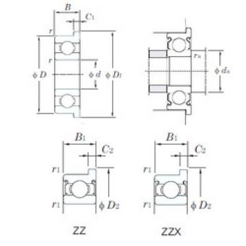 Rodamiento WMLF7013ZZ KOYO