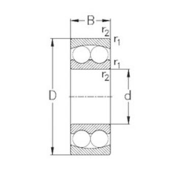 Rodamiento 2205 NKE