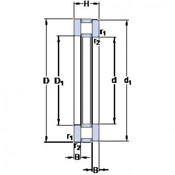 Rodamiento 81114 TN SKF