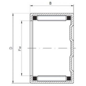 Rodamiento BK0408 ISO