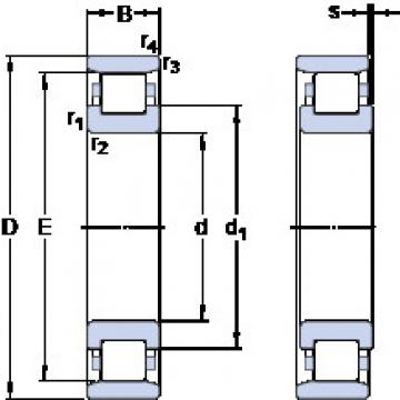 Rodamiento N 320 ECP SKF