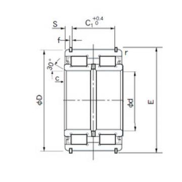 Rodamiento E5028NRNT NACHI