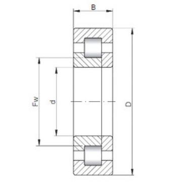 Rodamiento NUP234 E CX