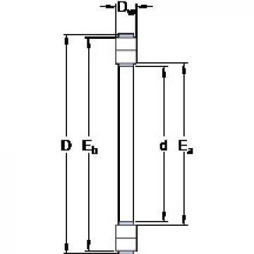 Rodamiento K 89313 TN SKF