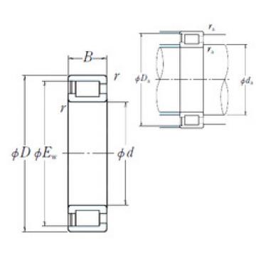 Rodamiento NCF18/710V NSK