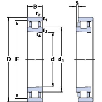 Rodamiento N 1012 KTN/SP SKF