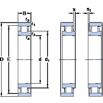 Rodamiento N 1015 KTNHA/HC5SP SKF