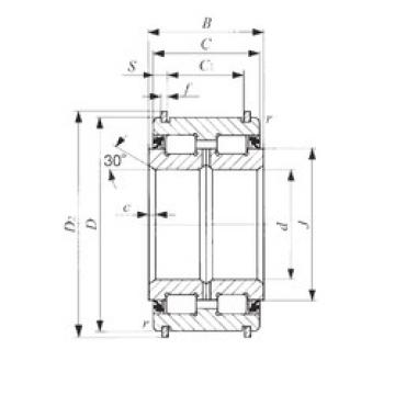 Rodamiento NAS 5034UUNR IKO