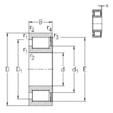 Rodamiento NCF18/500-V NKE