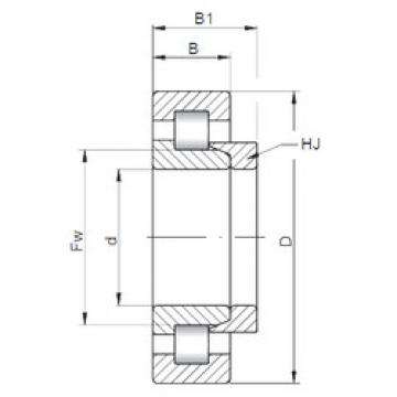 Rodamiento NH2210 ISO