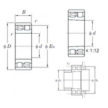 Rodamiento NN3044 KOYO