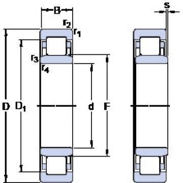 Rodamiento NU 213 ECP SKF