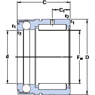 Rodamiento NX 17 Z SKF