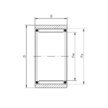 Rodamiento RNAO20x28x13 CX