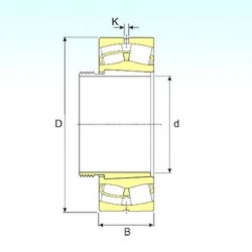 Rodamientos 23234 EKW33+AH3234 ISB