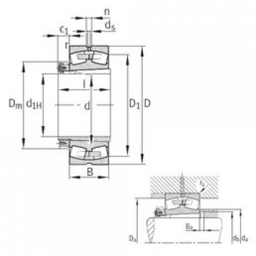 Rodamientos 239/710-K-MB+H39/710 FAG