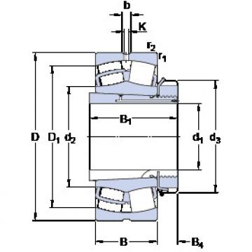 Rodamiento 22244 CCK/W33 + OH 3144 H SKF