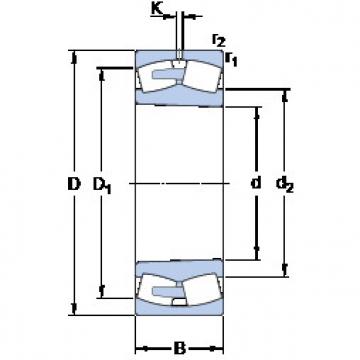 Rodamientos 238/750 CAKMA/W20 SKF