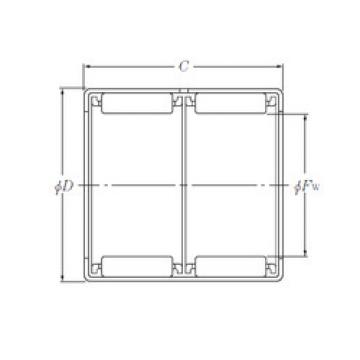 Rodamiento HMK4040ZWD NTN