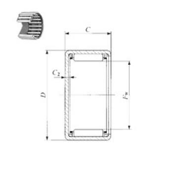 Rodamiento BHAM 118 IKO