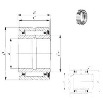 Rodamiento BRI 61816 U IKO