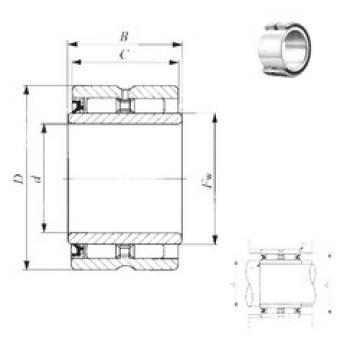 Rodamiento GBRI 203320 U IKO