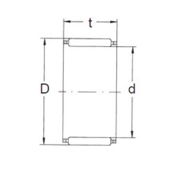 Rodamiento K100X107X21 FBJ