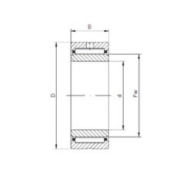 Rodamiento NKI5/16 ISO