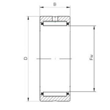 Rodamiento NKS22 ISO