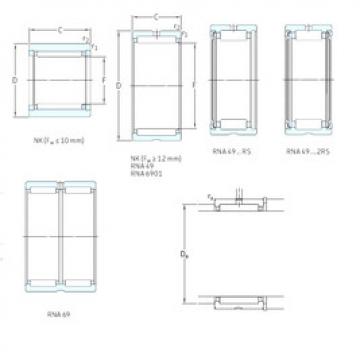 Rodamiento RNA4909RS SKF