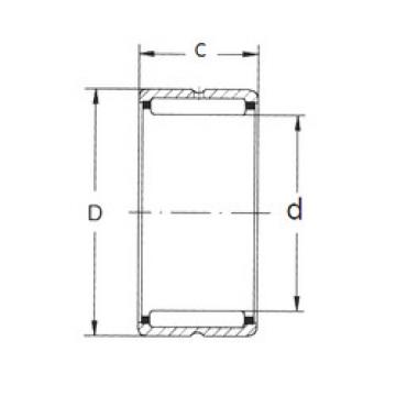 Rodamiento NKS14 FBJ