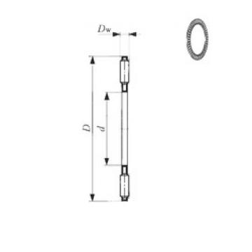 Rodamiento NTB 4565 IKO