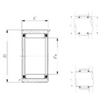 Rodamiento RNAF 304216 IKO