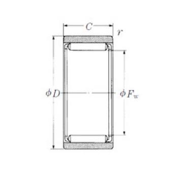 Rodamiento RNAF152313 NSK