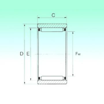 Rodamiento RNAO 35x45x13 NBS