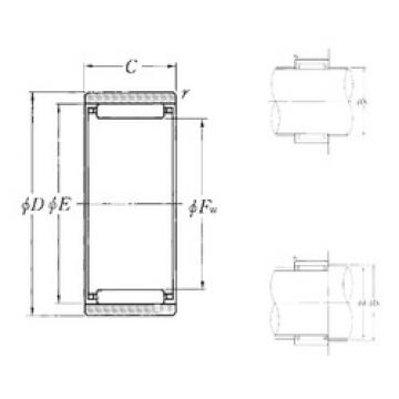 Rodamiento RNAO-16×24×13 NTN