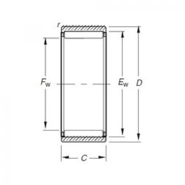 Rodamiento RNAO16X28X12 Timken