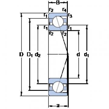 Rodamiento 71901 CD/HCP4A SKF